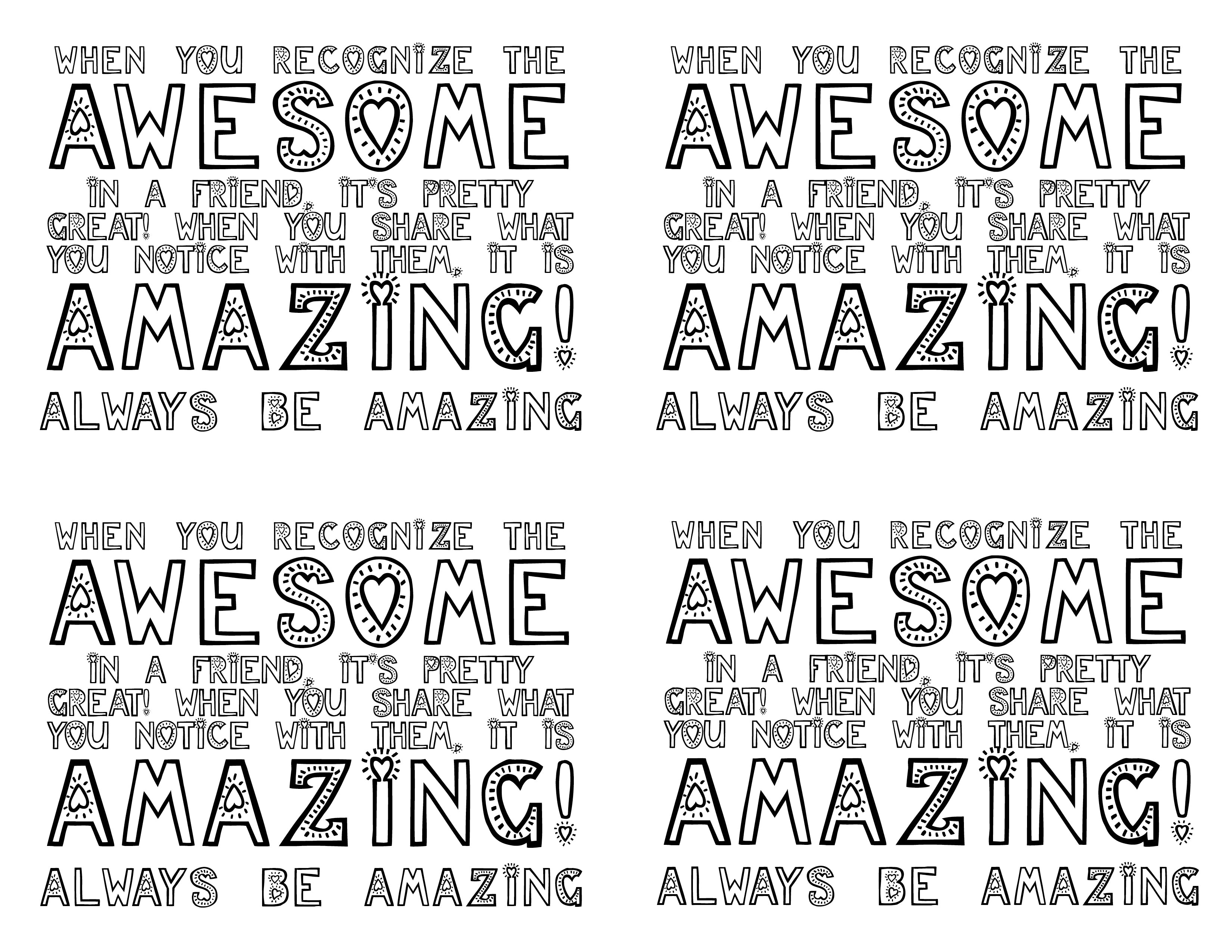 Girlfriend Compliment Booklet