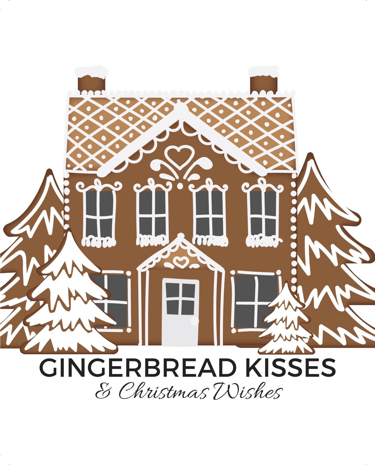 8 x 10 Gingerbread Sign