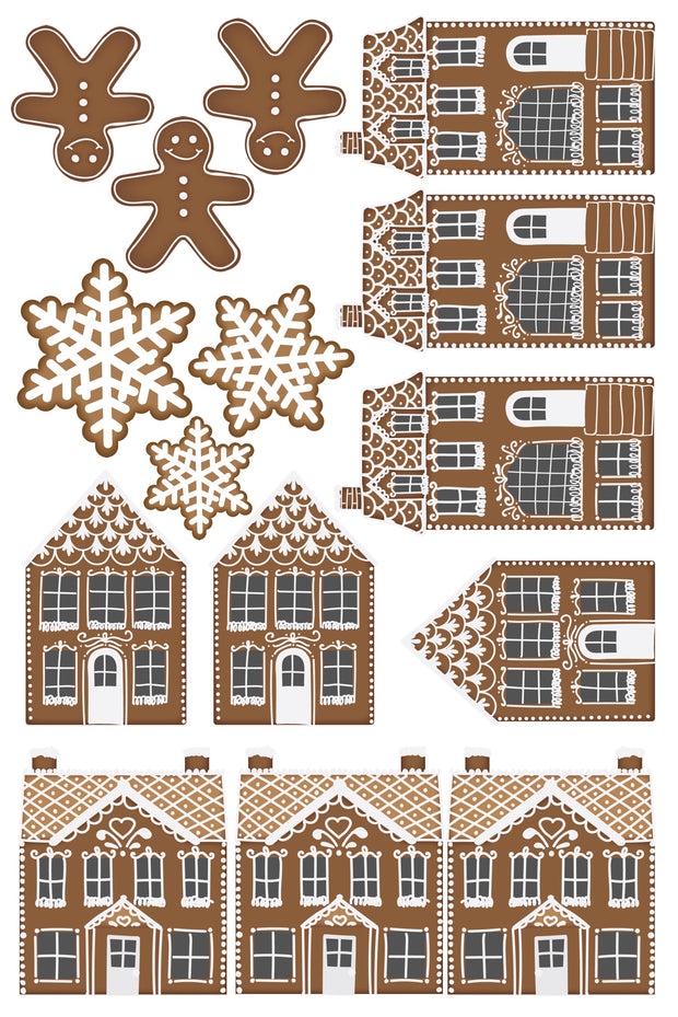 Gingerbread Decor Kit